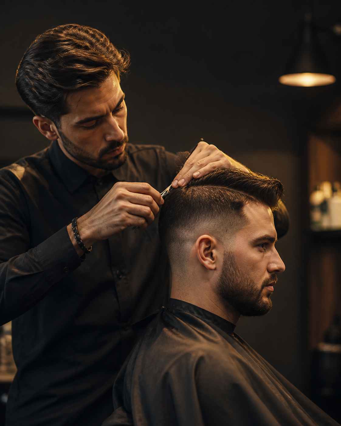 Corte masculino profissional