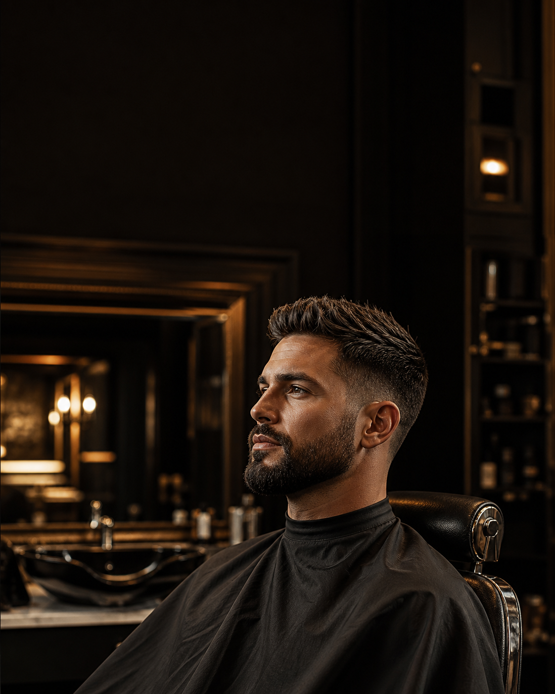 Experiência completa de cabelo e barba